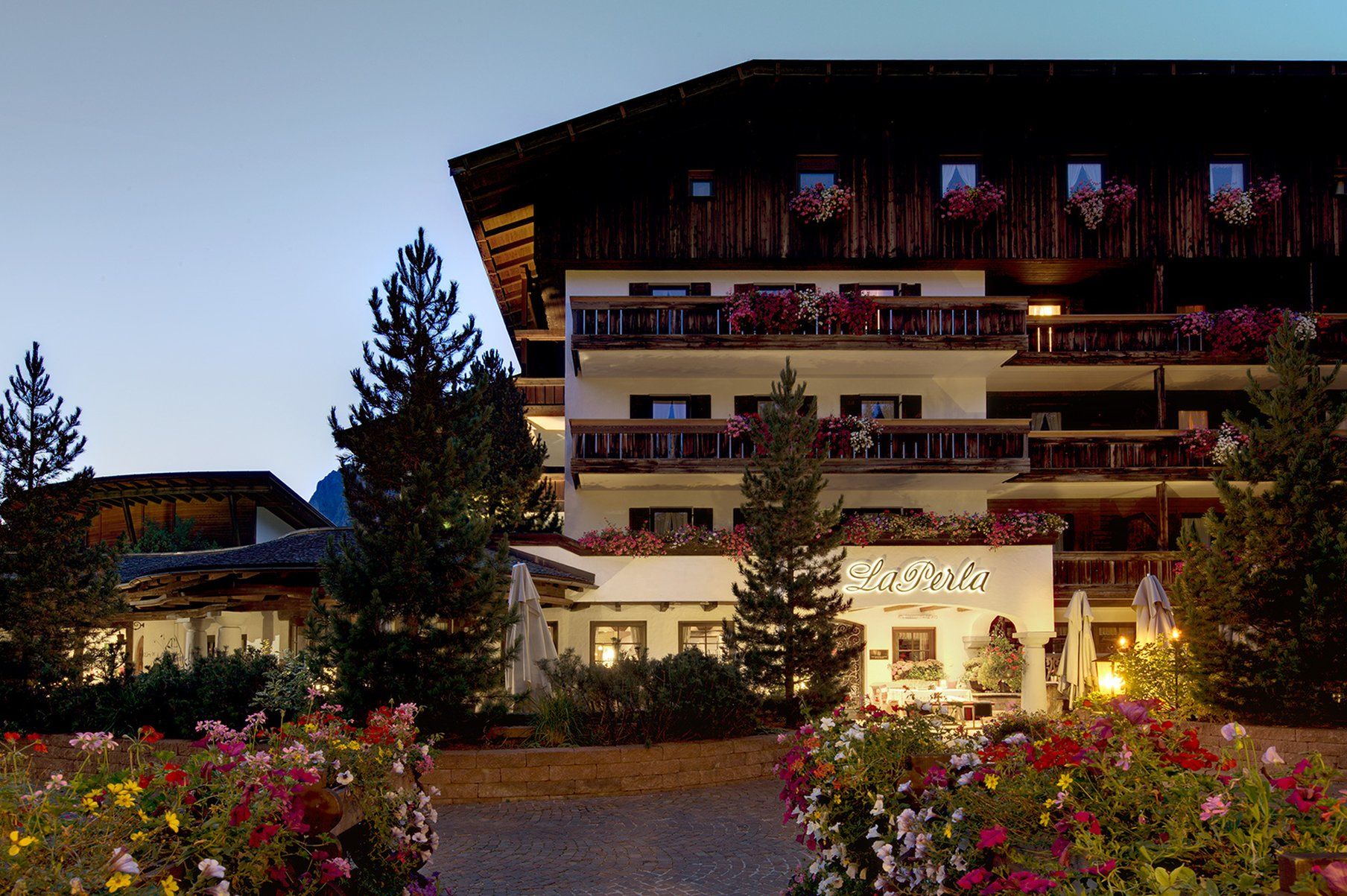 Hotel La Perla: The Leading Hotels Of The World Corvara In Badia Eksteriør billede